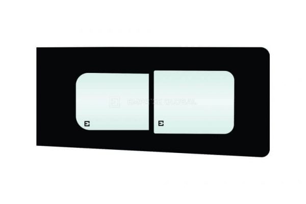 Ford Transit Custom VN 2014-on | Bonded Half Sliding Window - Front RH