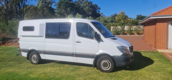 MERCEDES BENZ SPRINTER 2006-ON | CAMPER VAN BODY FLARE – REAR RIGHT-HAND (Extended Type)