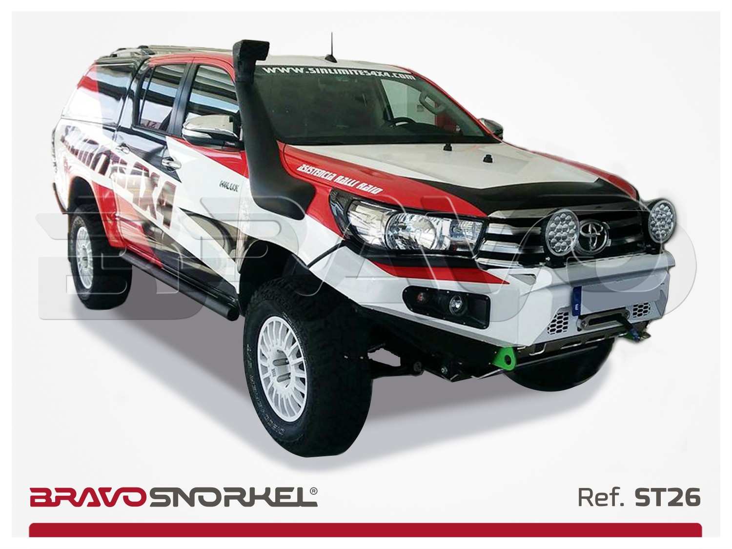 Toyota Hilux 2016 on Snorkel Kit
