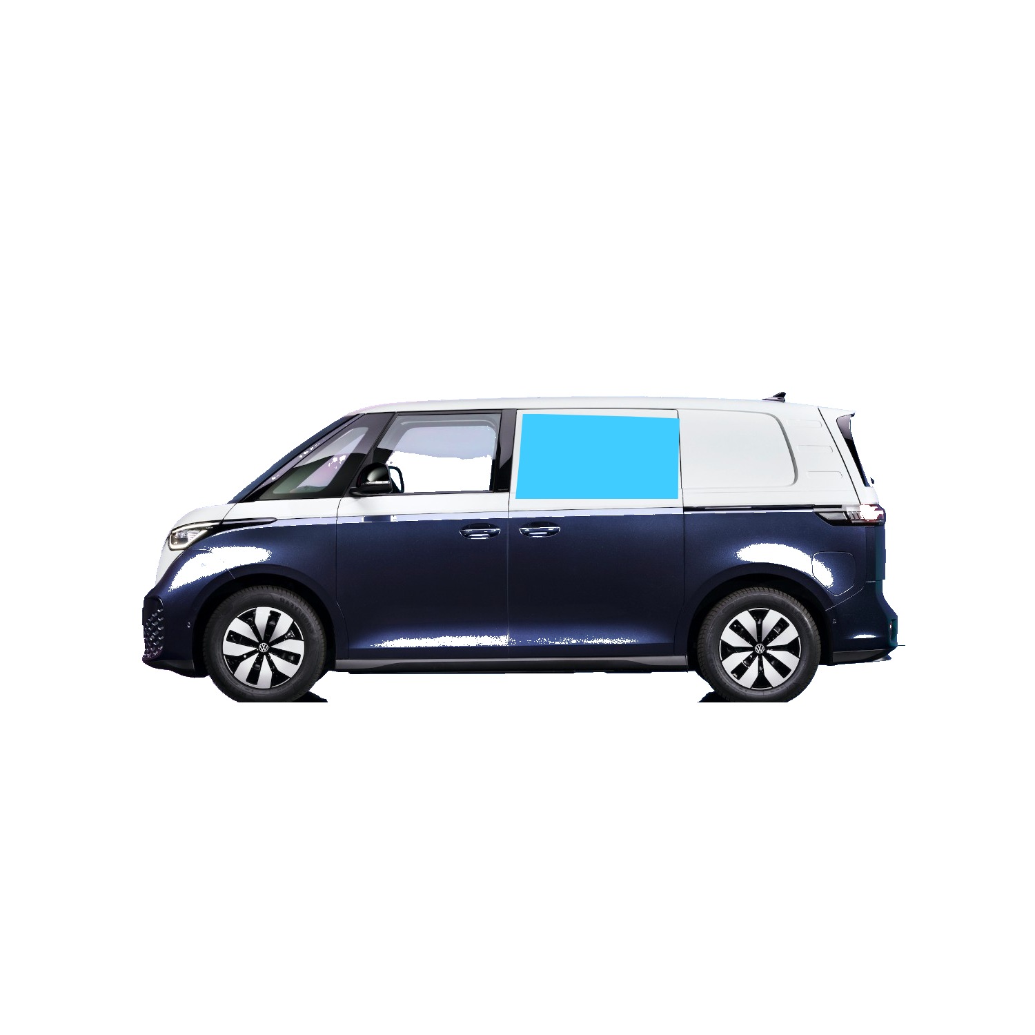Volkswagen ID. Buzz Cargo SWB 2024-on | Bonded Fixed Window – Front Left Hand - Image 2