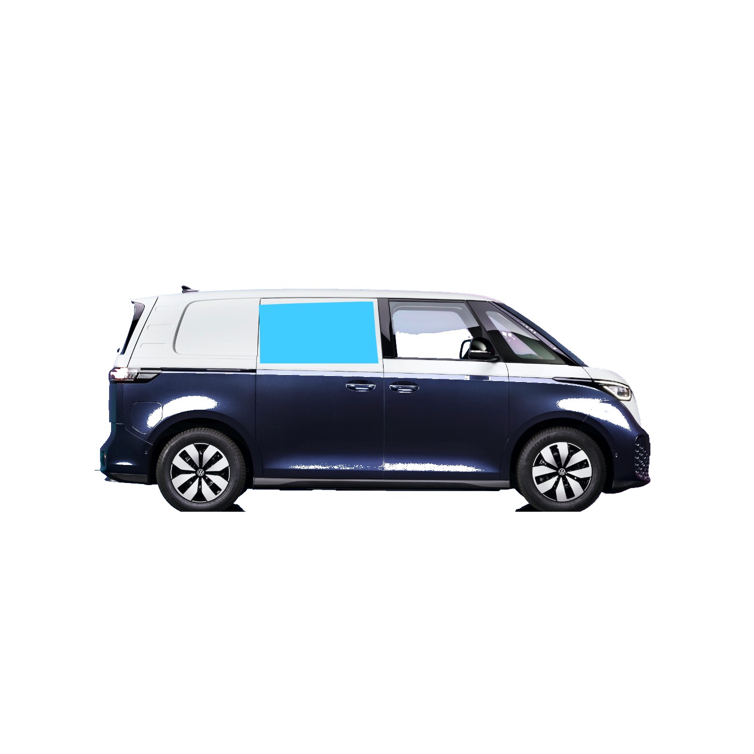 Volkswagen ID. Buzz Cargo SWB 2024-on | Bonded Fixed Window – Front Right Hand - Image 2