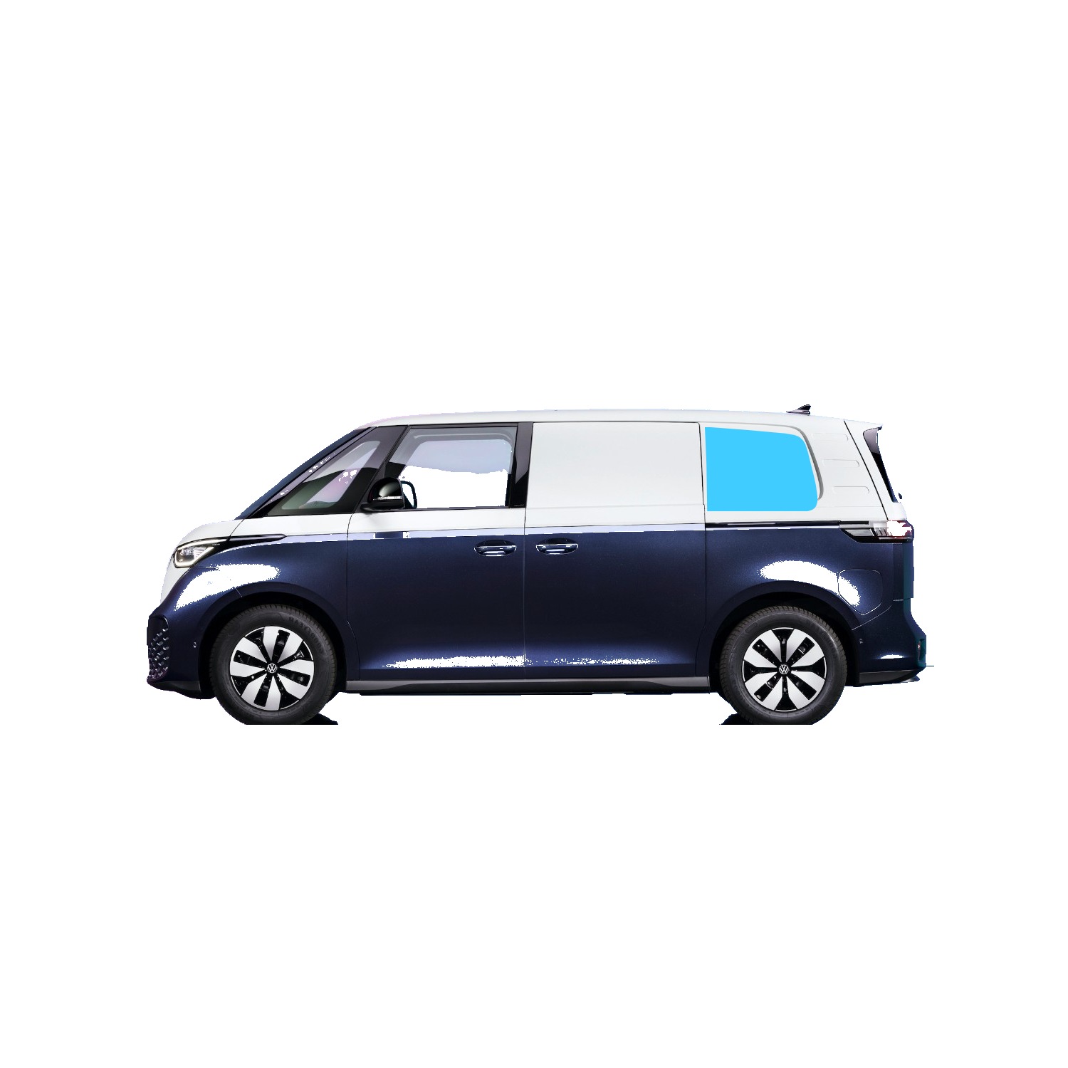 Volkswagen ID. Buzz Cargo SWB 2024-on | Bonded Fixed Window – Rear Left Hand - Image 2