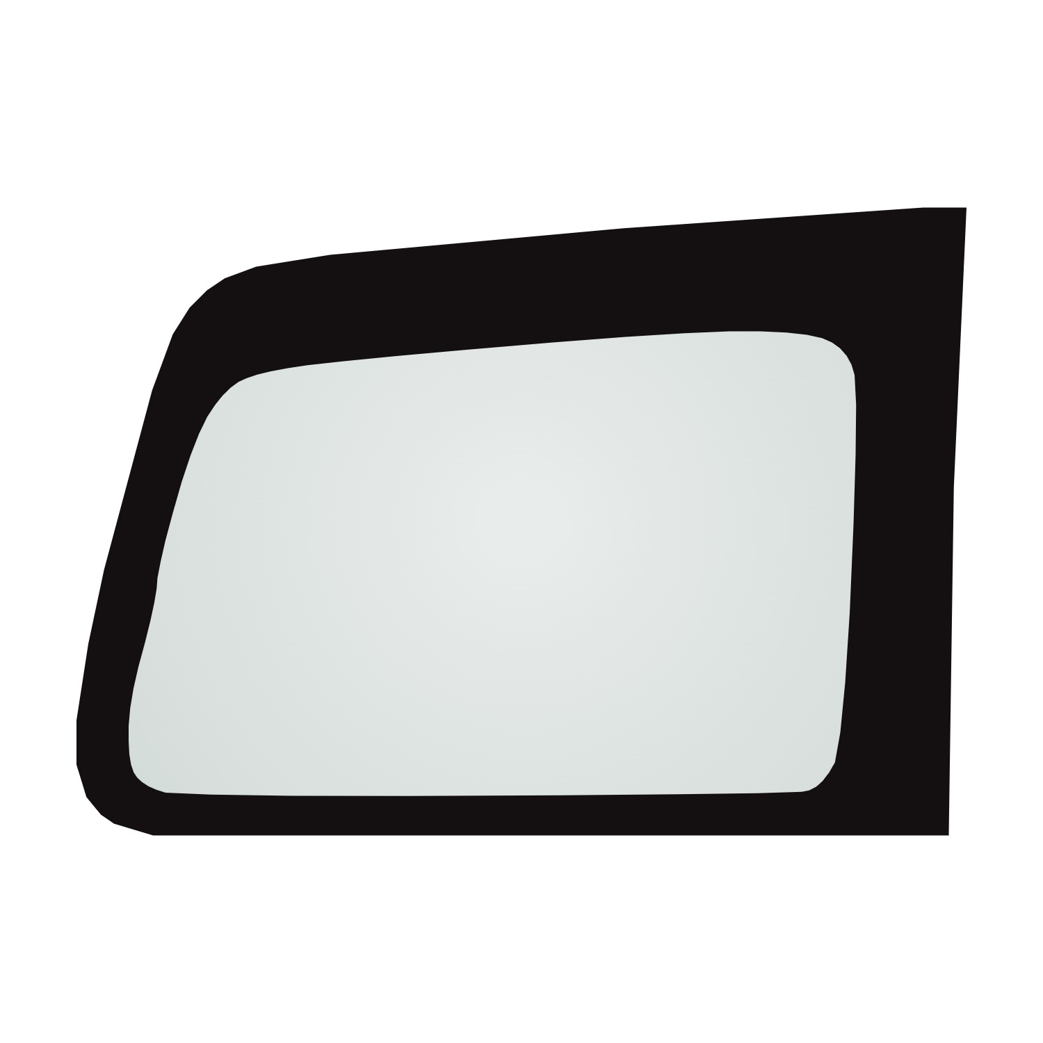 Volkswagen ID. Buzz Cargo SWB 2024-on | Bonded Fixed Window – Rear Left Hand