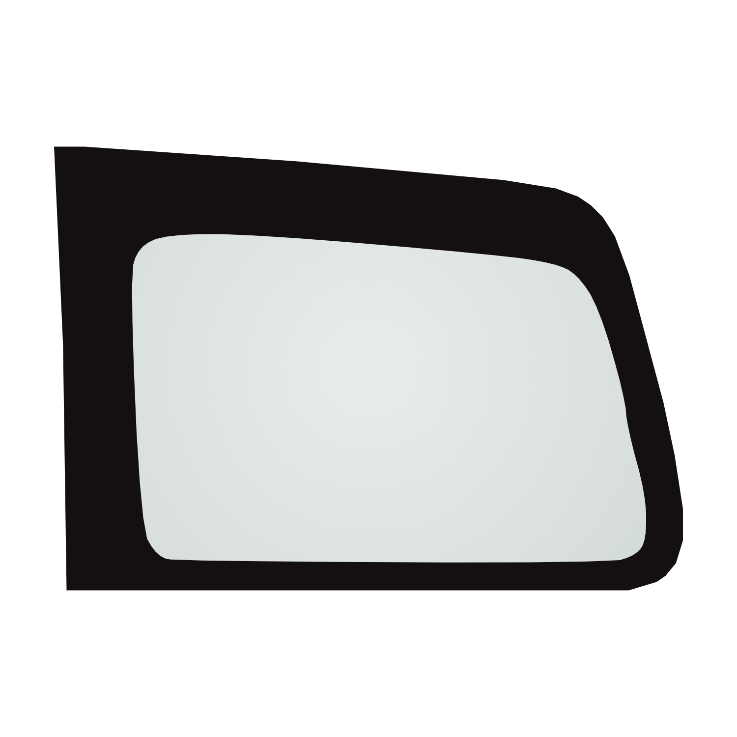 Volkswagen ID. Buzz Cargo SWB 2024-on | Bonded Fixed Window – Rear Left Hand